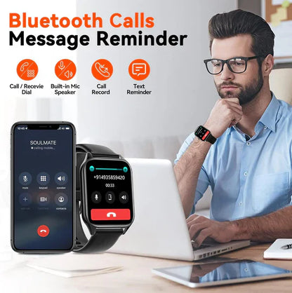 Reloj Inteligente no Invasivo con Control de Glucosa, Ritmo Cardíaco y Actividad Física