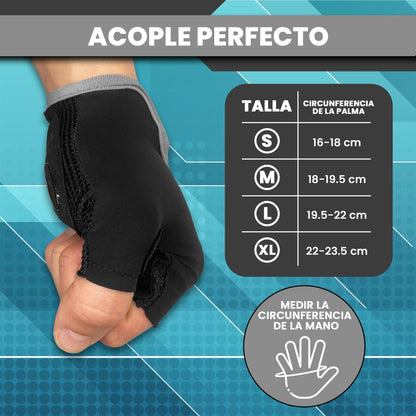 KOKOTTA Guantes de Gimnasio Acolchados Unisex para Fitness y pesas