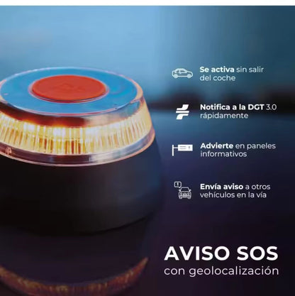 Luz de Emergencia Geolocalizada Coches