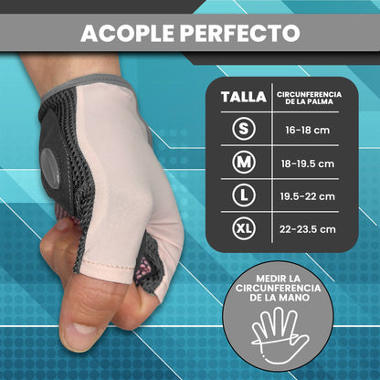 KOKOTTA Guantes de Gimnasio Acolchados Unisex para Fitness y pesas