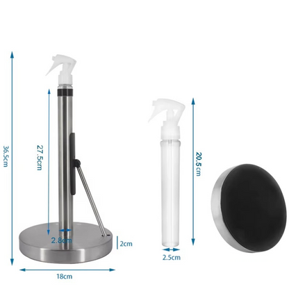 Soporte para Toallas de Papel con Rociador Integrado
