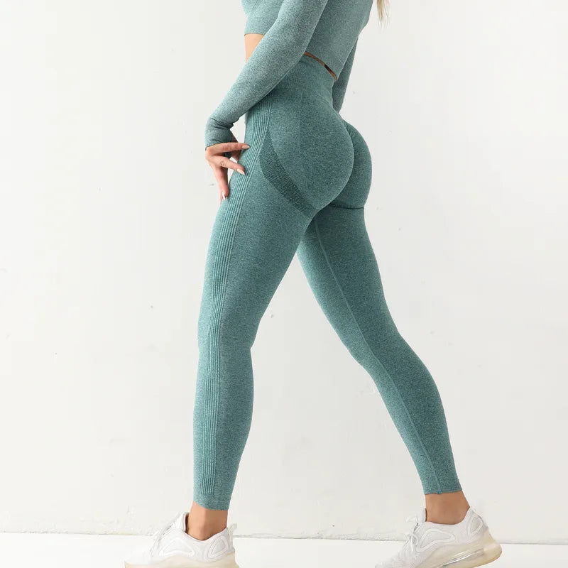 Leggings Push Up de Cintura Alta para Gym y Yoga