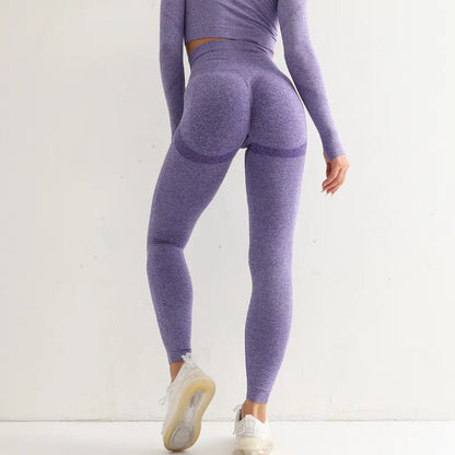Leggings Push Up de Cintura Alta para Gym y Yoga