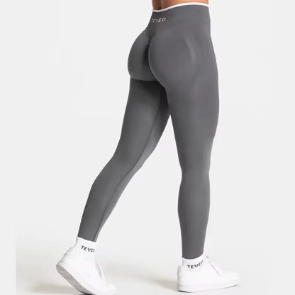 Leggings sin Costuras de Cintura alta TEVEO Ignite Sculpt para Mujer