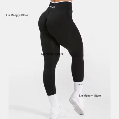 Leggings sin Costuras de Cintura alta TEVEO Ignite Sculpt para Mujer