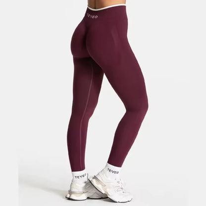 Leggings sin Costuras de Cintura alta TEVEO Ignite Sculpt para Mujer