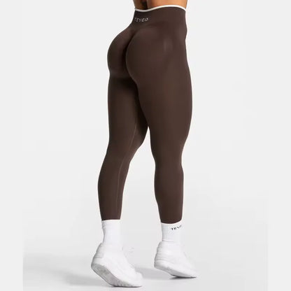 Leggings sin Costuras de Cintura alta TEVEO Ignite Sculpt para Mujer