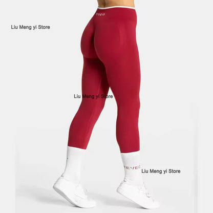 Leggings sin Costuras de Cintura alta TEVEO Ignite Sculpt para Mujer