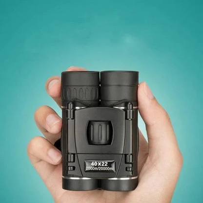 Prismáticos Militares HD 40x22: Telescopio Compacto Profesional para Caza