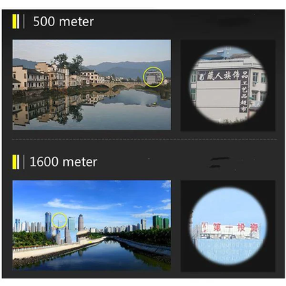 Prismáticos Militares HD 40x22: Telescopio Compacto Profesional para Caza