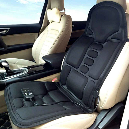 Sillón de Masaje con Calefacción de Alta Gama: Cojín para Espalda y Cuello con Soporte para Todo el Cuerpo