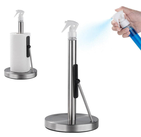 Soporte para Toallas de Papel con Rociador Integrado