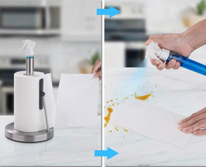 Soporte para Toallas de Papel con Rociador Integrado